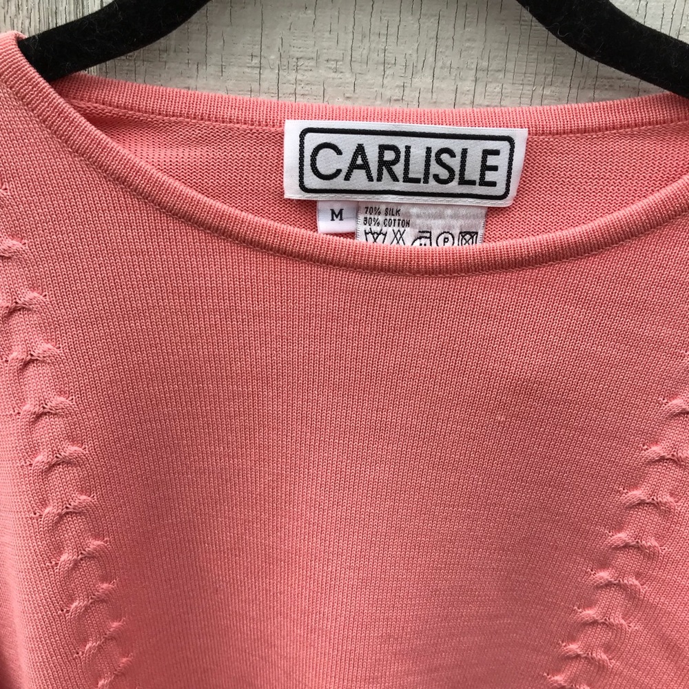 Carlisle silk and cotton Crewneck size small - Picture 2 of 7